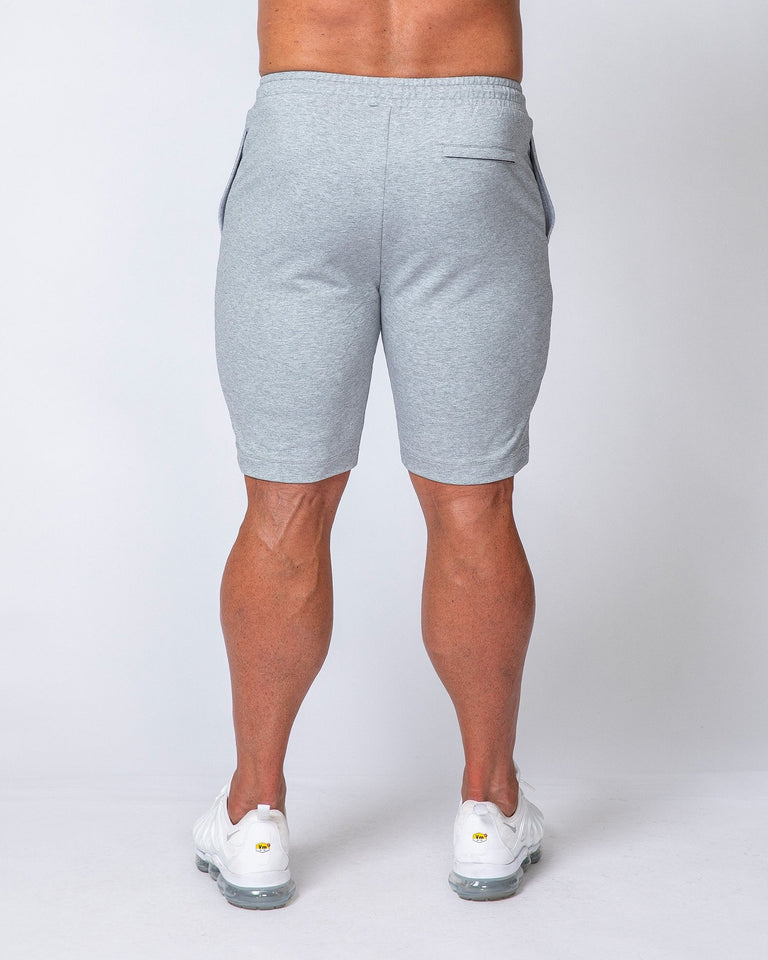 Ultimate Tapered Fit Shorts - Light Grey