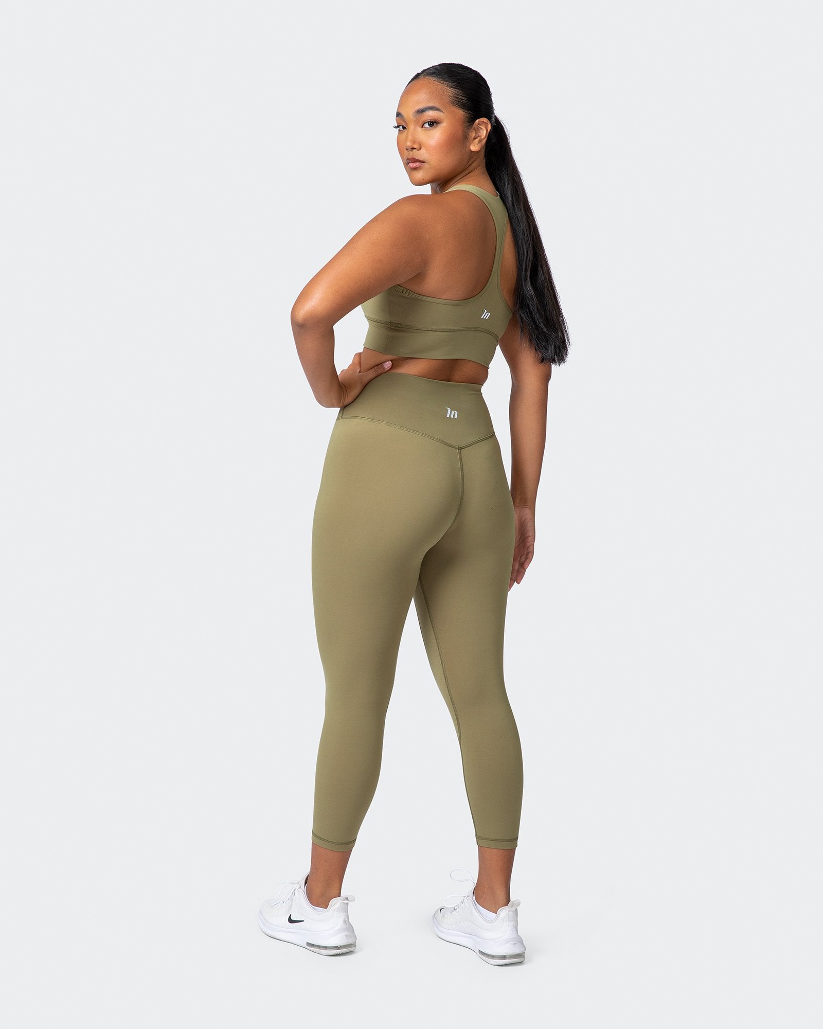 V1 Butter 7/8 Leggings - Aloe