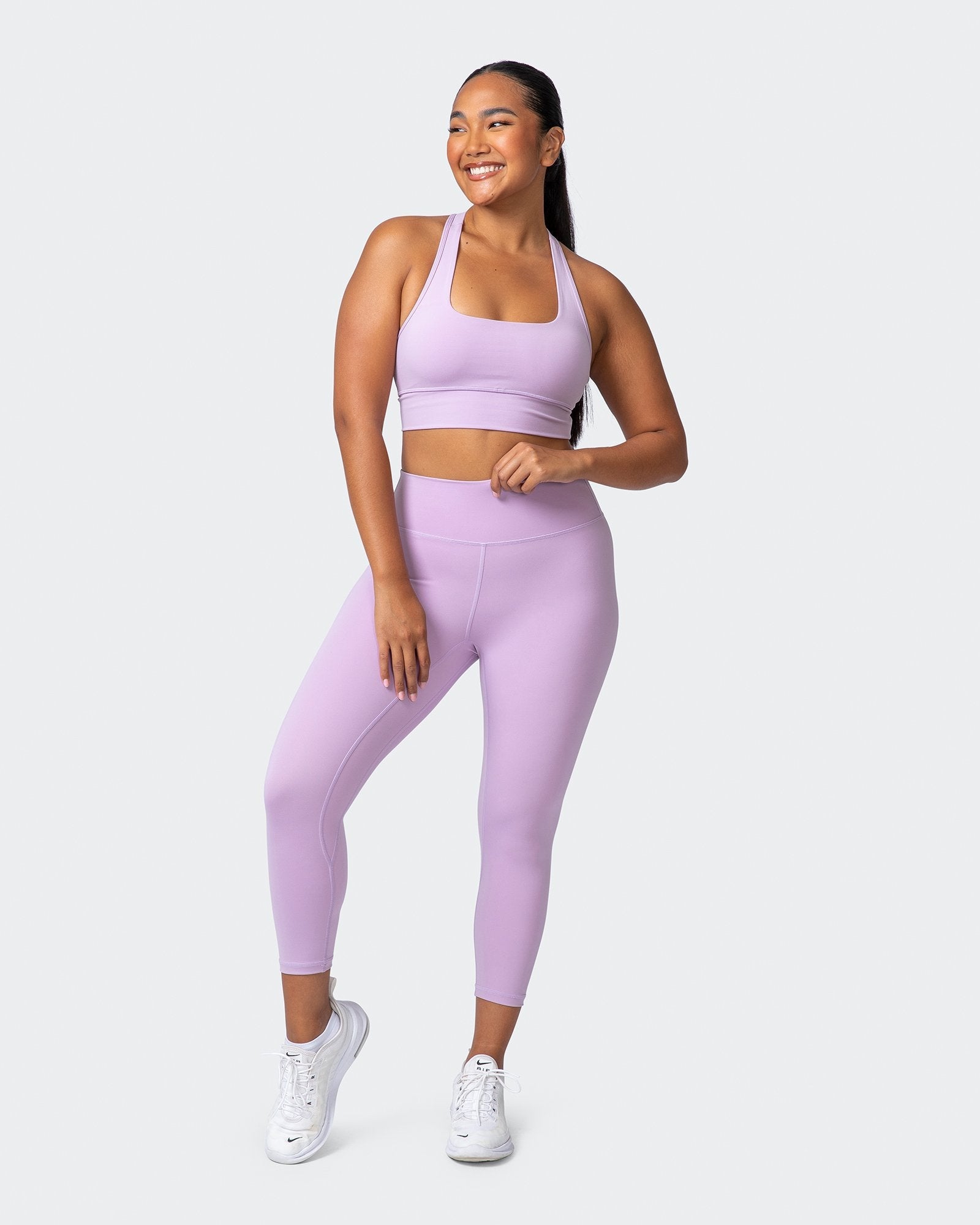 V1 Butter 7/8 Leggings - Lavender Fog