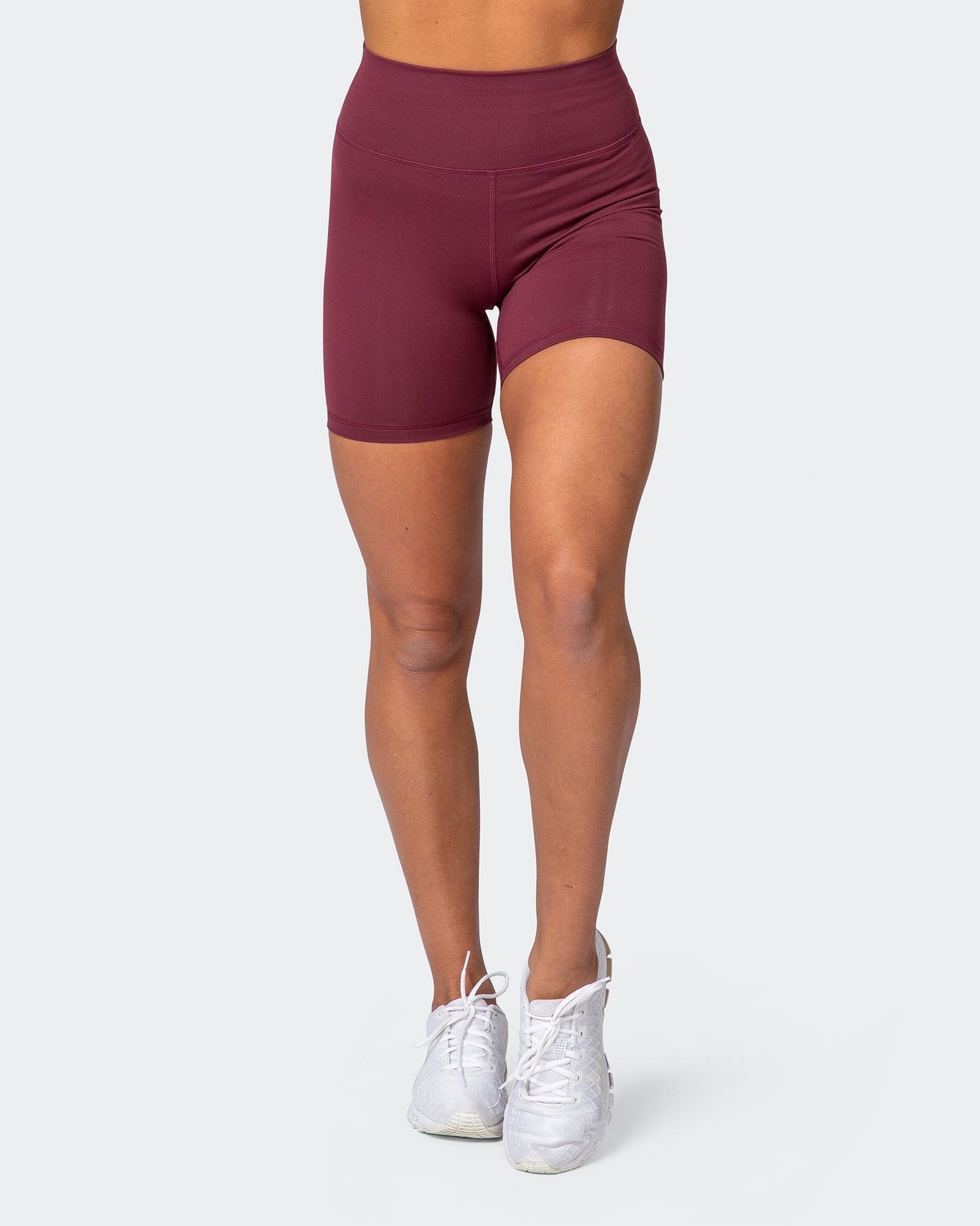 Prize Fighter Bike Shorts - Wine W/ White & Fawn