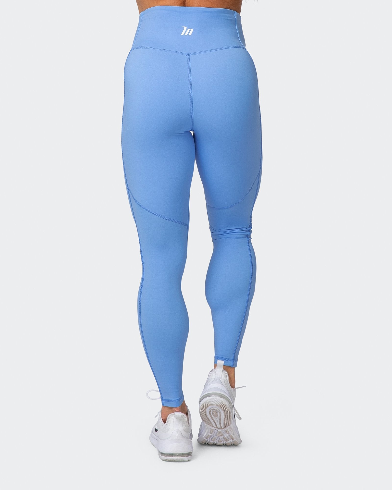 Zero Rise Ankle Length Leggings - Arctic Blue